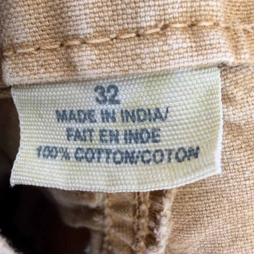 Denim & Supply Ralph Lauren Cargo Pants 32x32 Tan Vintage Distressed Workwear - Picture 5 of 9